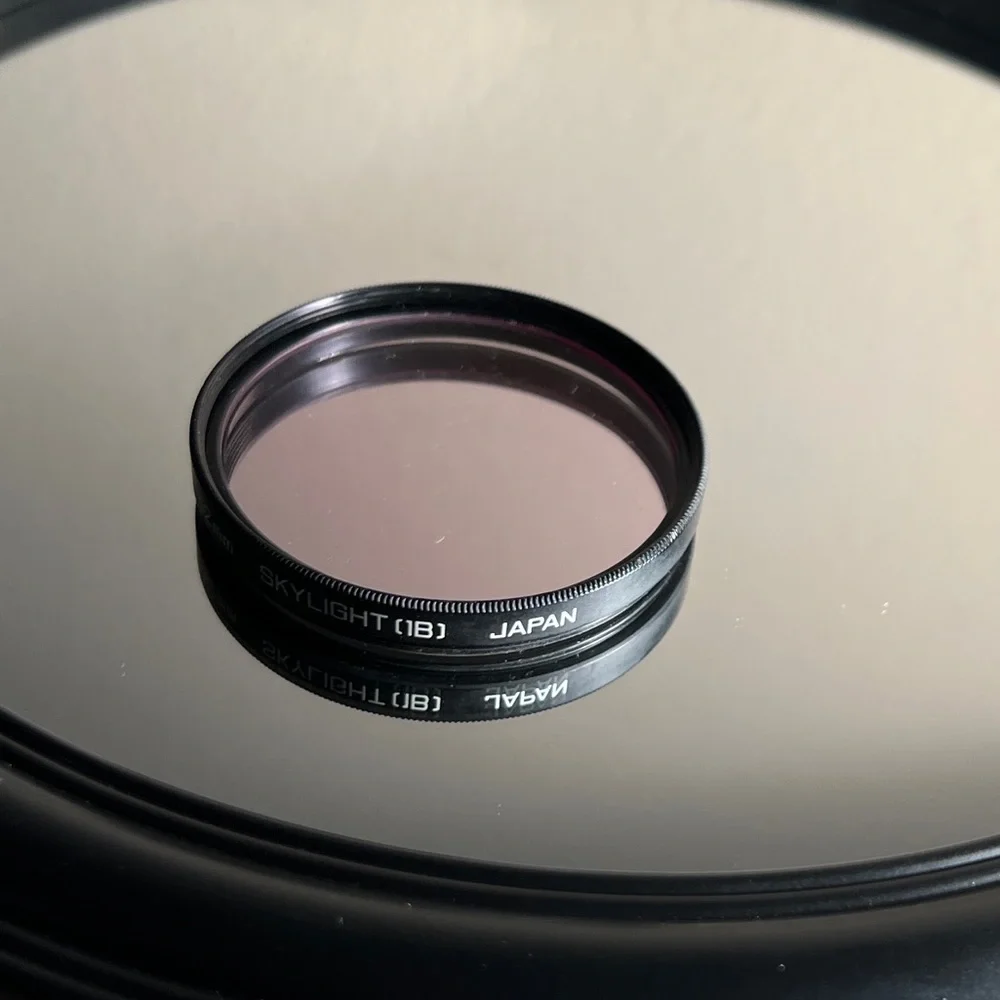 Vintage Hoya 52mm Skylight 1B Multi-Coated (HMC) Glass Camera Lens Filter EUC